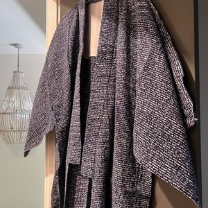 Vintage Japanese cotton yukata/kimono